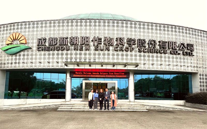 巴西國(guó)家植物保護(hù)產(chǎn)品協(xié)會(huì)專家訪問(wèn)新朝陽(yáng)，共探生物農(nóng)業(yè)合作新機(jī)遇